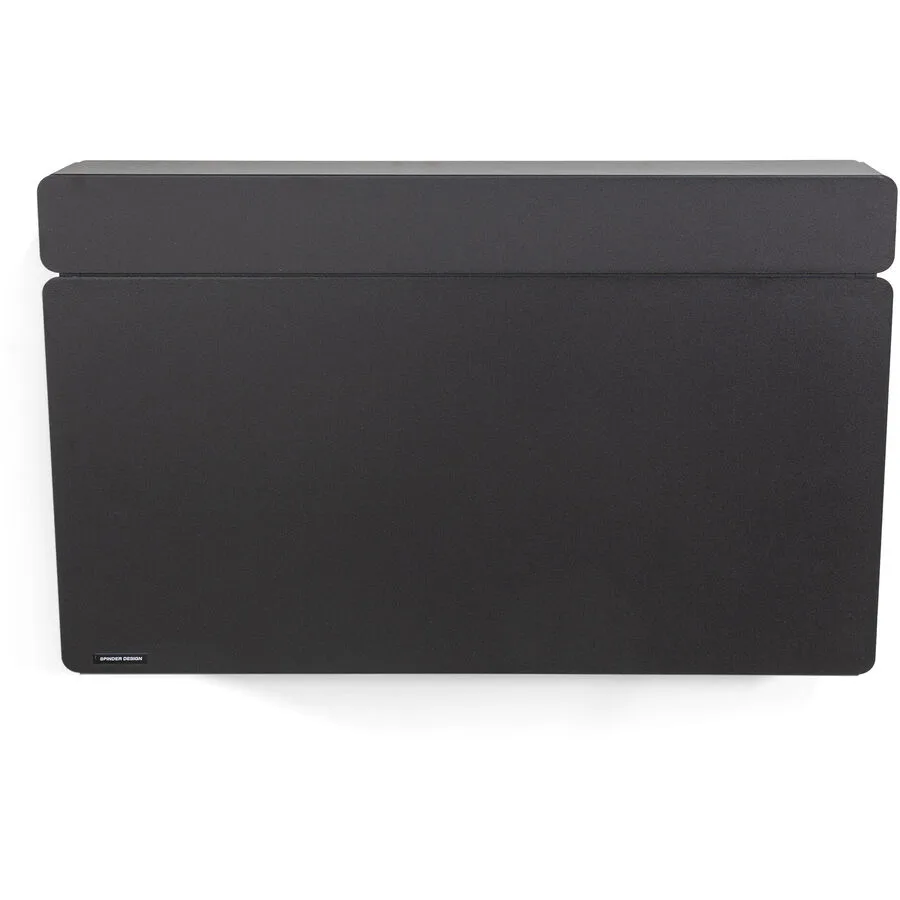 Spinder Design Schuhschrank Hesta Schwarz Stahl 78.1 cm 48.3 cm