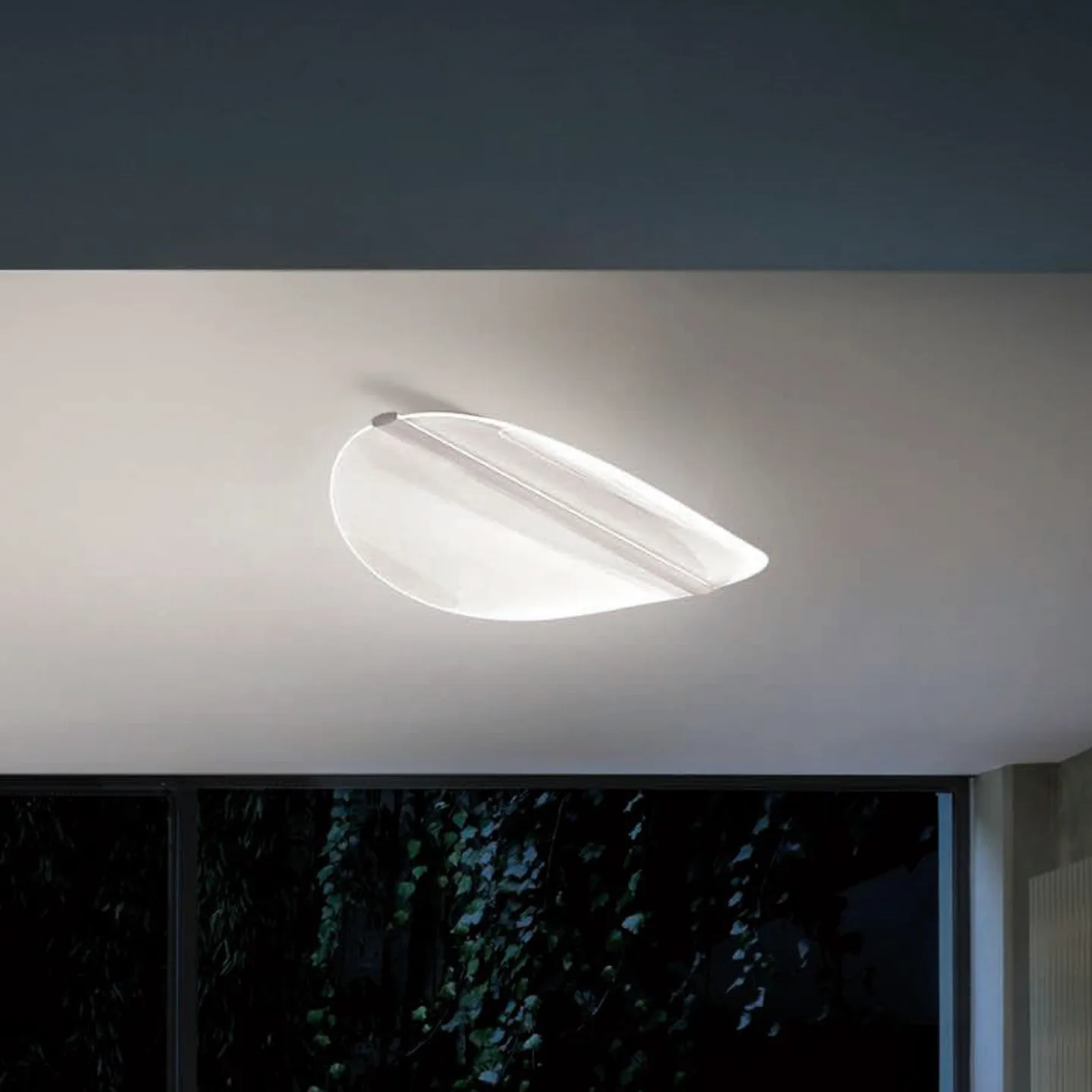Diphy LED-taklampe, 54 cm - Stilnovo - Stue - Moderne - Metall - Rund