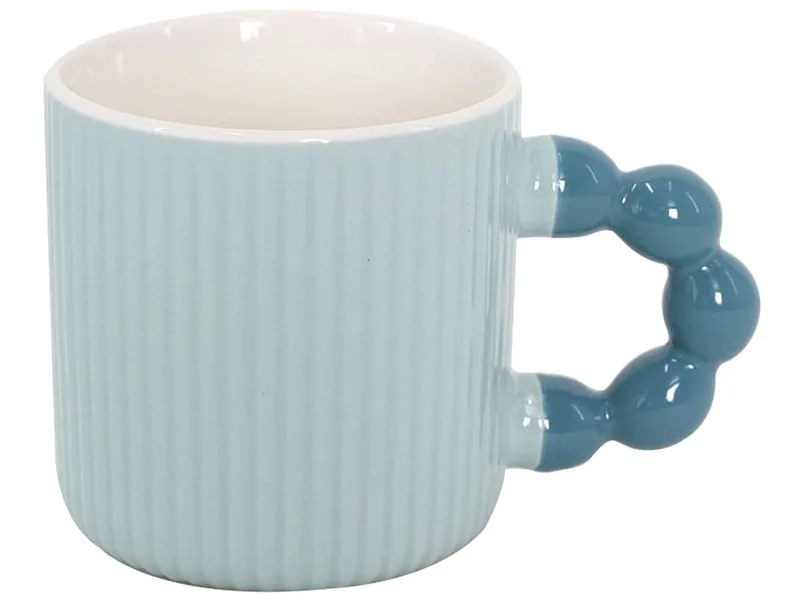 Kaffeebecher DOLLY 34cl porzellan blau 1 Stück