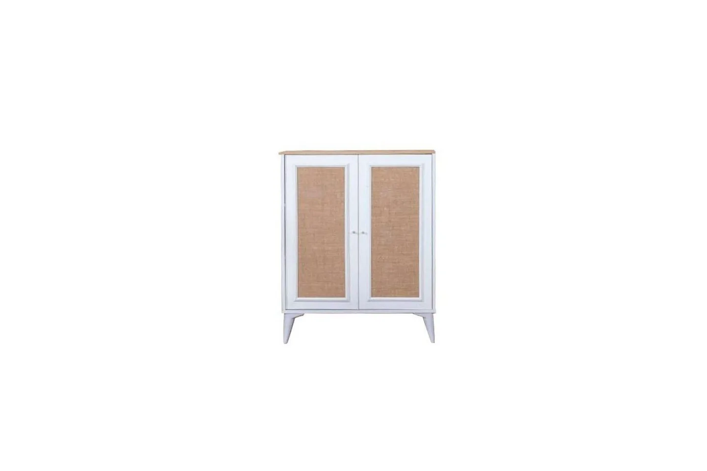 Sideboard Jatinder Vit / Ek - Natur/Vit