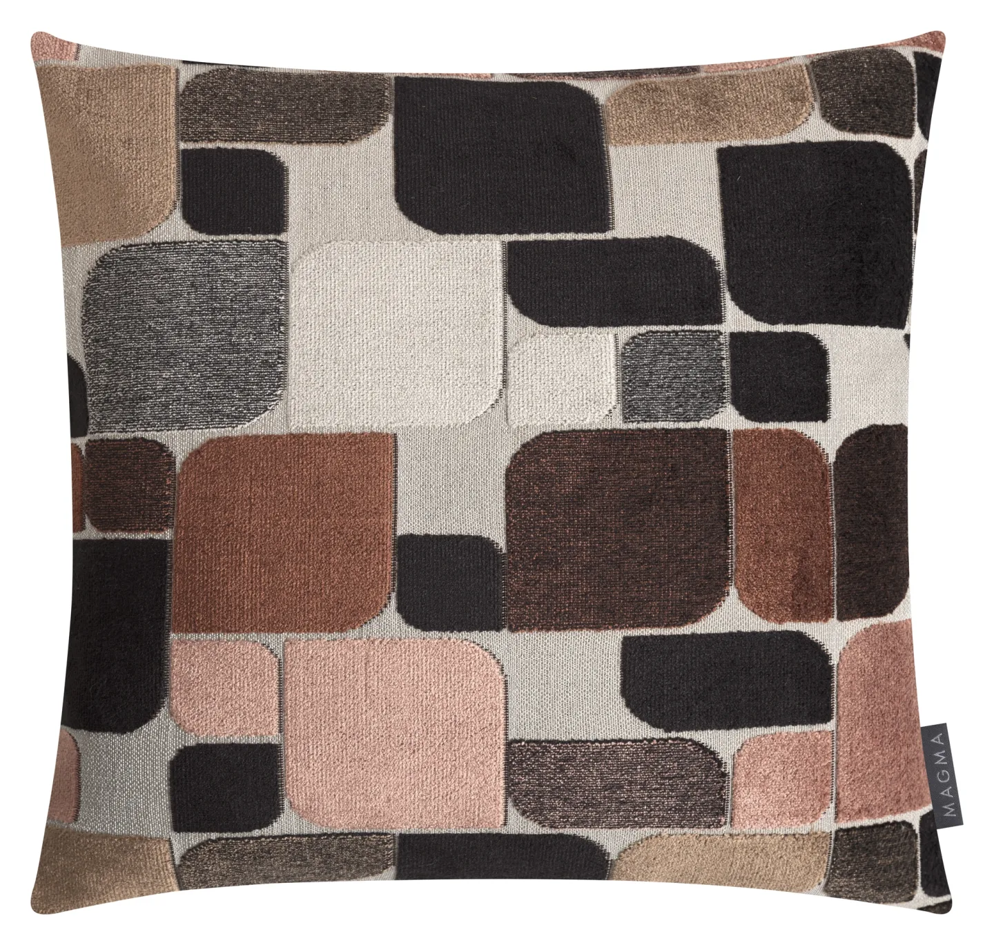 Magma Kissenhülle Okiro, Schwarz 45x45 cm | Schubiger Möbel