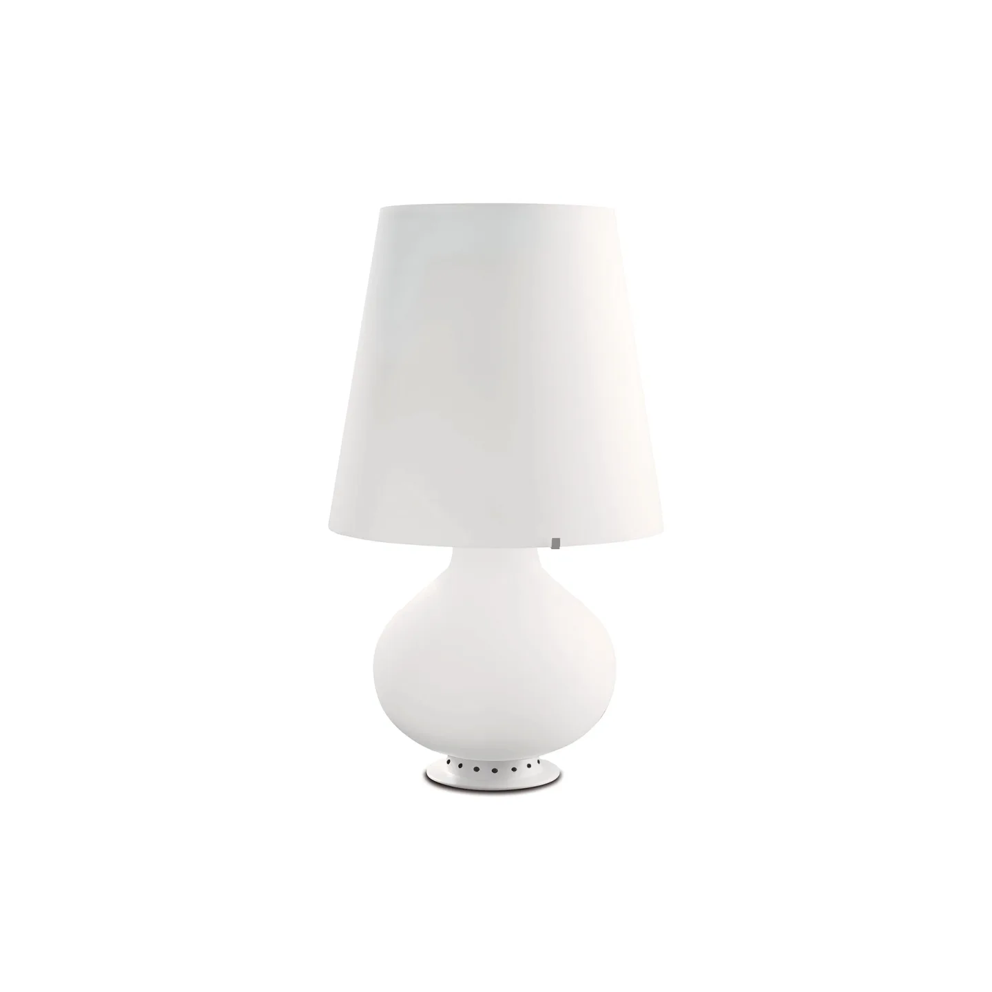 FontanaArte - Fontana Ø 47 cm - Bordslampor - Max Ingrand - Vit
