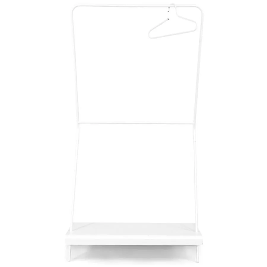 Spinder Design Garderobe Skadi Weiss Stahl 166 cm