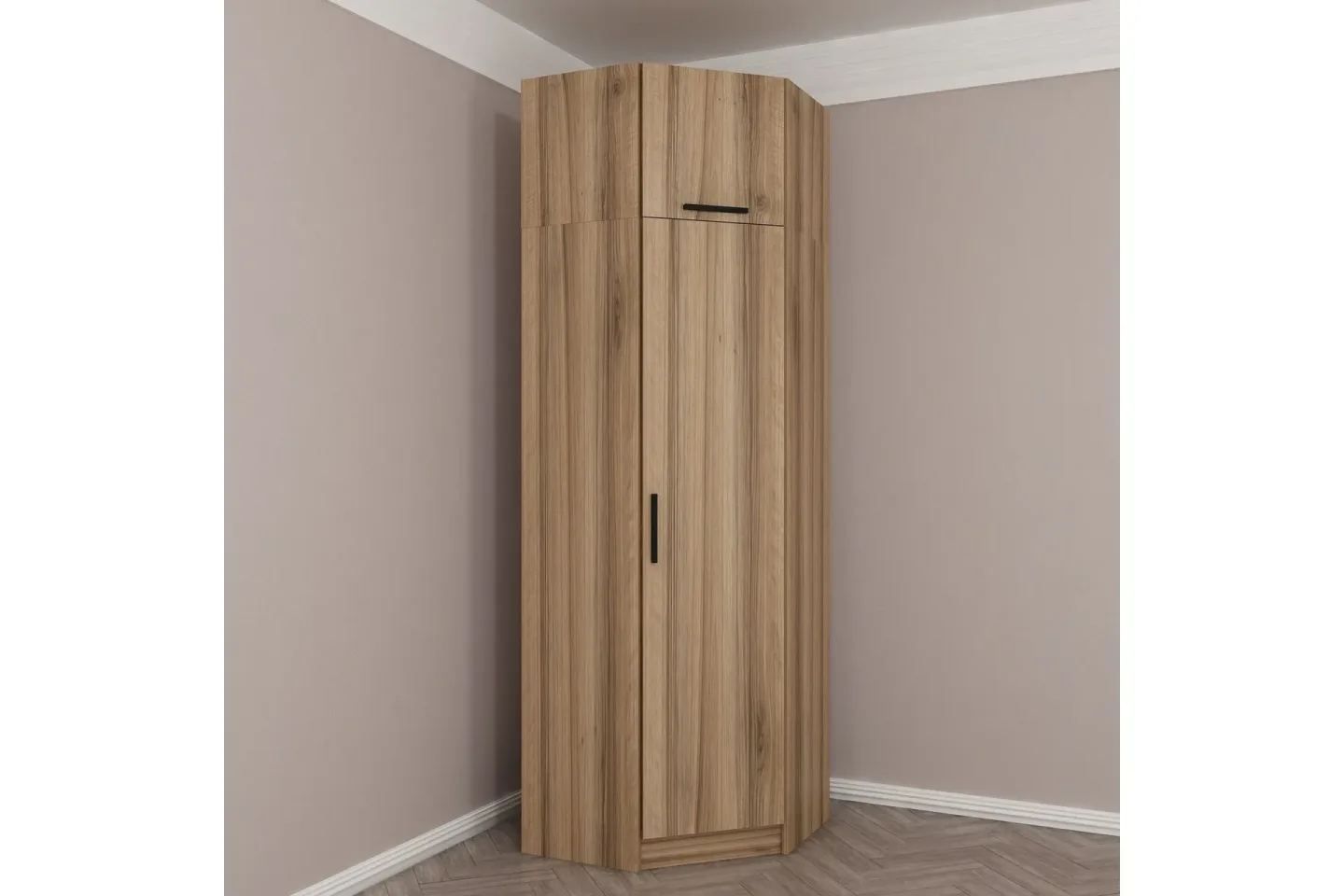 Fruitland Hörngarderob 74 cm - Ek