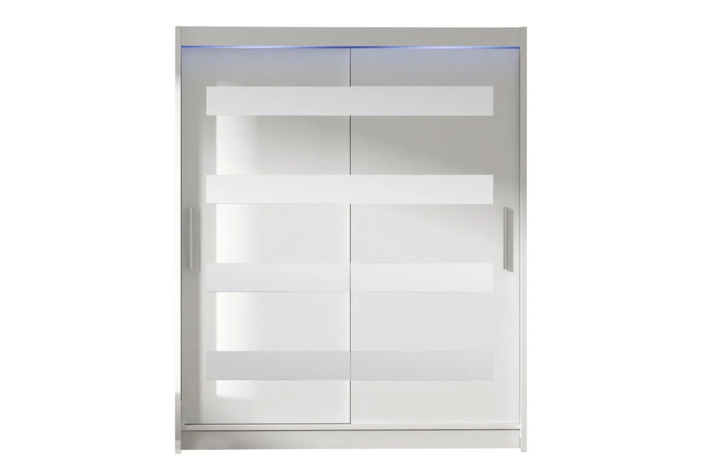 Bay Garderob m. Spegel 150x200 cm - Vit