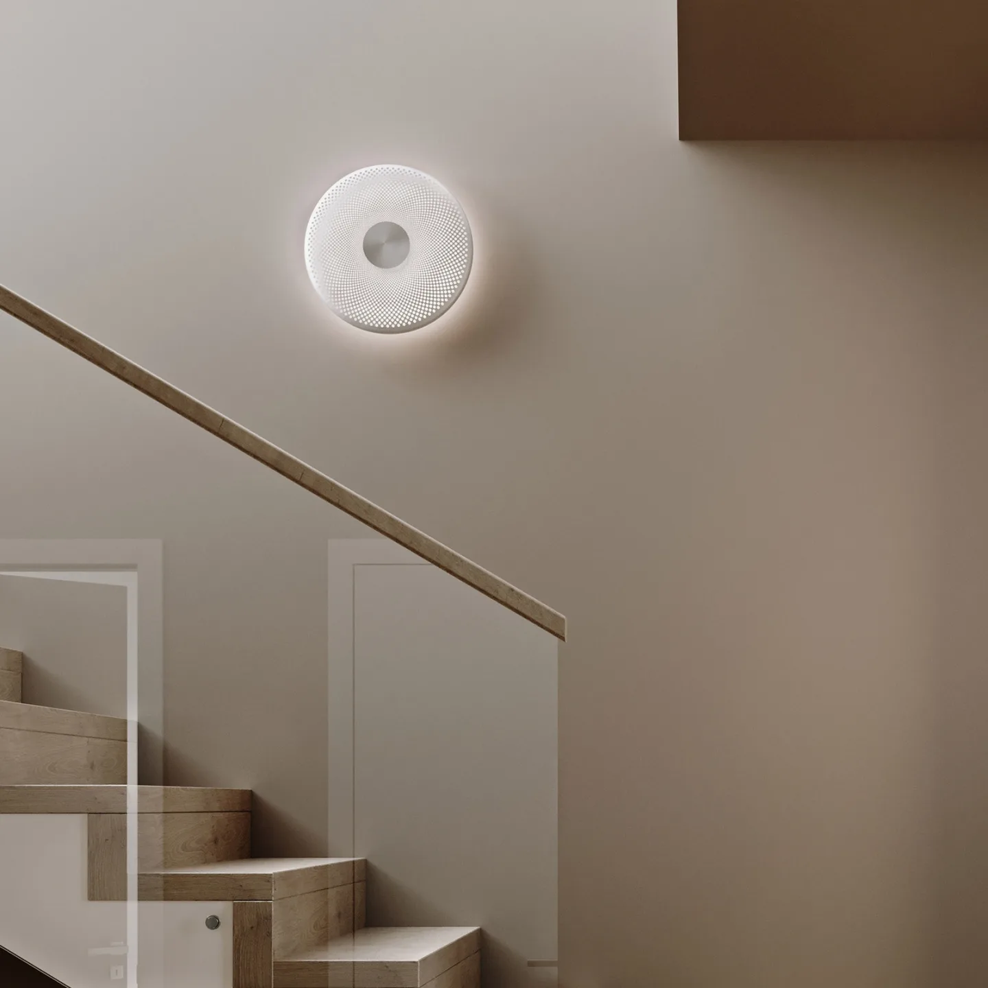 Glint Vegglampe Aluminium - Northern - Stue - Design - Metall - Rund