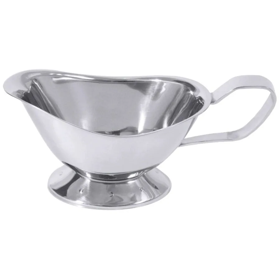 Sauciere Contacto Bander silber Edelstahl B 16 cm 0.15 l