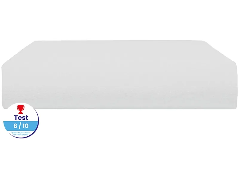 Fixleintuch DH JERSEY PEIGNE 90x200cm weiss