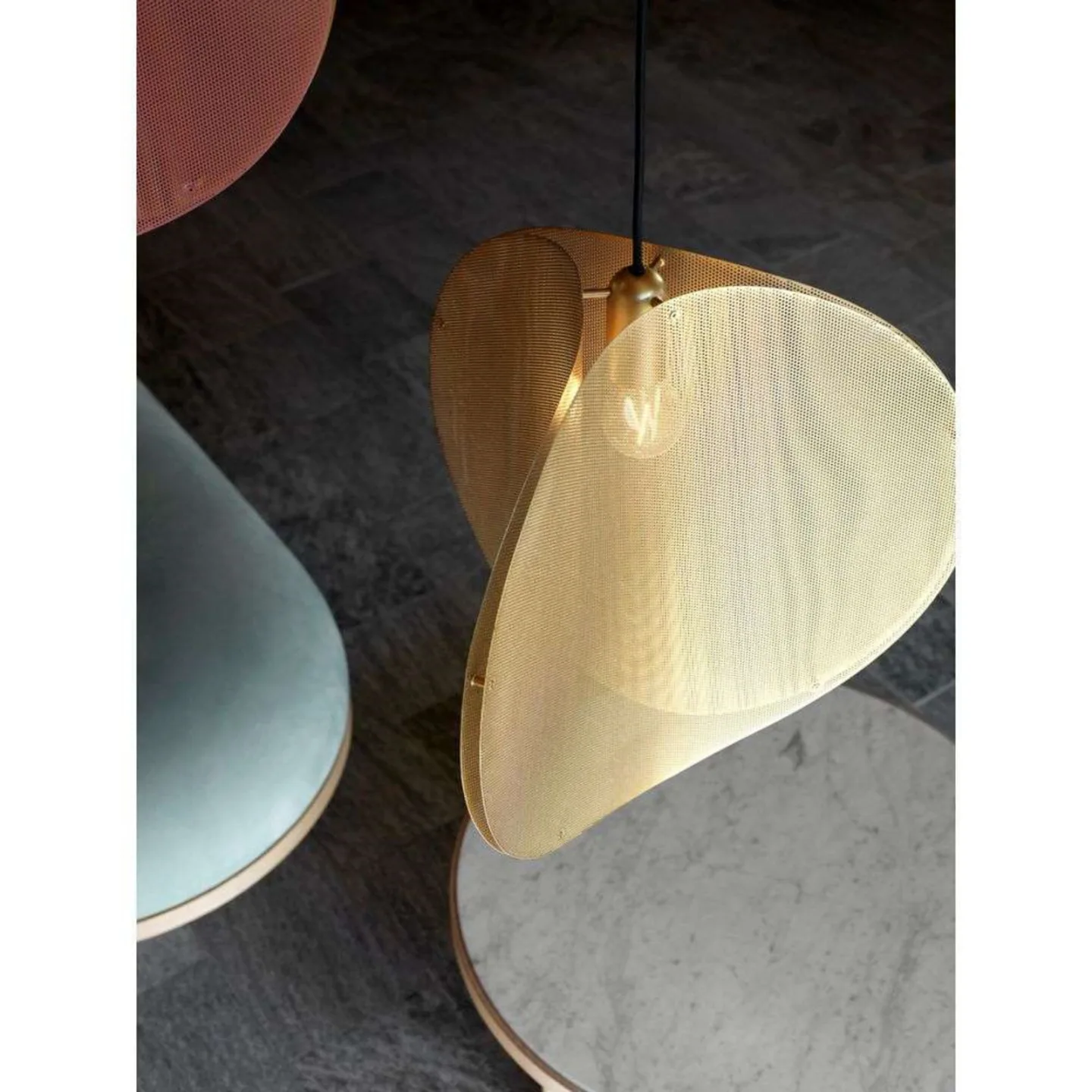 Proxima Pendelleuchte Ø46 Brass - Please Wait to be Seated - Wohnzimmer - Metall