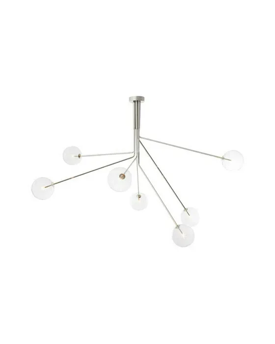 Topaz Chandelier Nickel