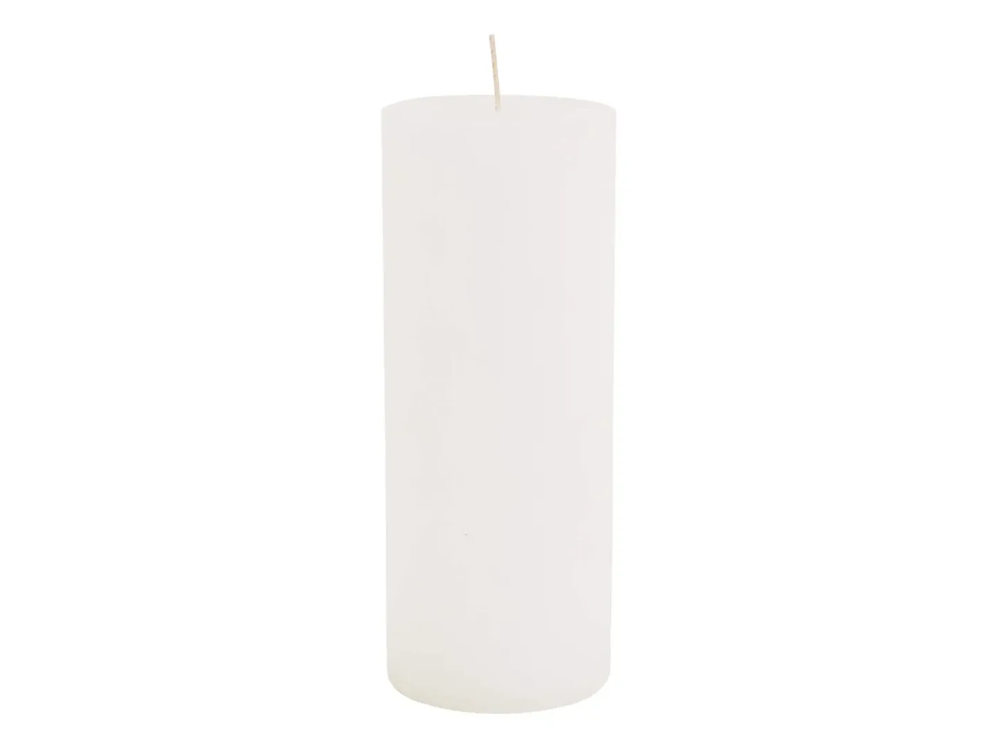 Kaheku Kerze Weiss 25 cm Weiss | Schubiger Möbel