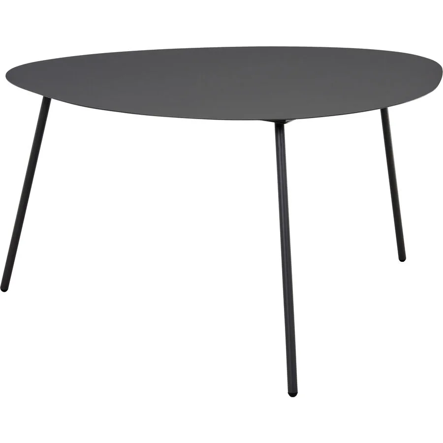 Beistelltisch Penelope dunkelgrau Stahl B 66 H 45 cm
