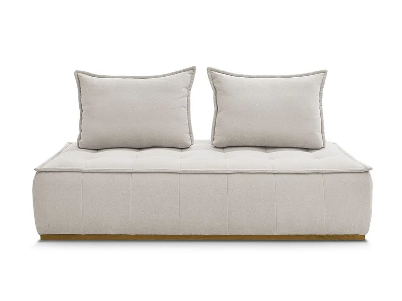 Modulare Sessel für Sofa BOBOCHIC ELISA Stoff mit Textur beige