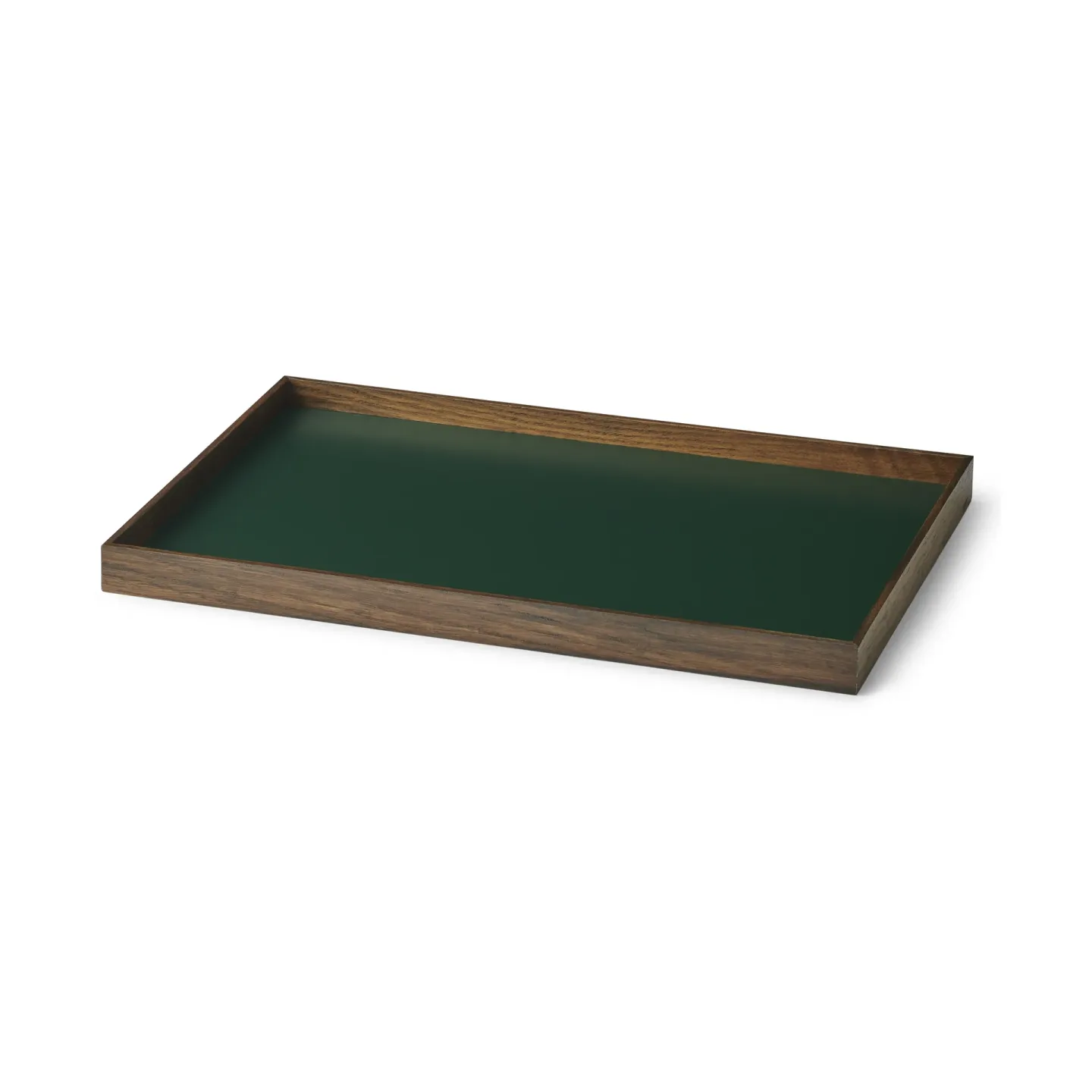 Gejst Frame Tablett medium 23 x 34cm Eiche geraucht-grün