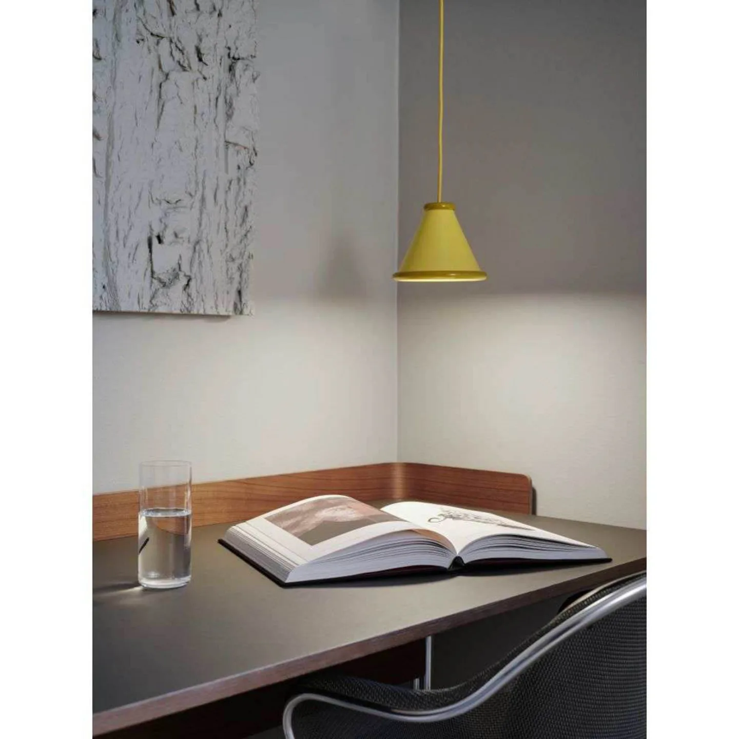 Belle Pendelleuchte Ø15 Honey Yellow - Belid - Esszimmer - Metall
