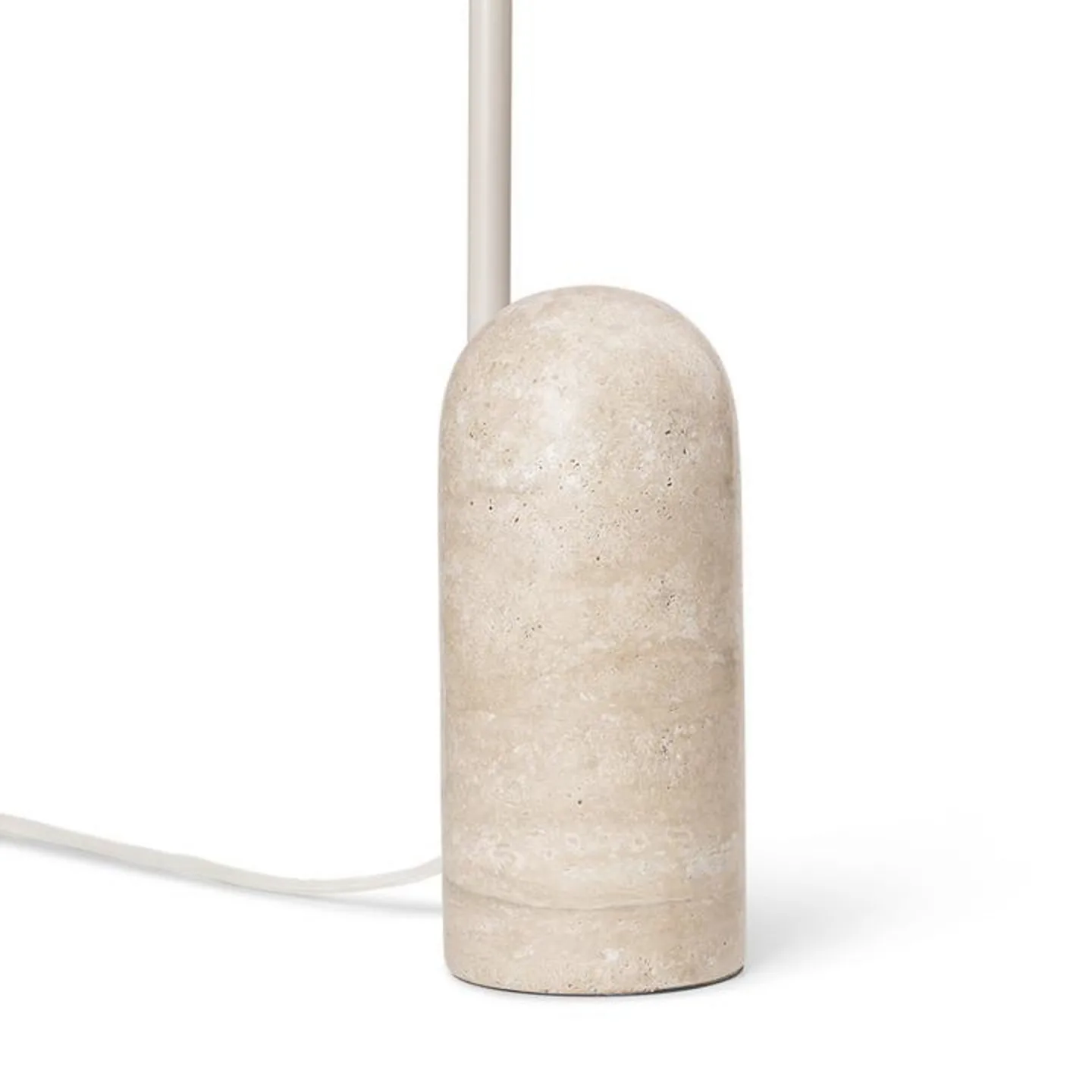 Arum Tischleuchte Cashmere - Ferm Living - Wohnzimmer - Design - Marmor - Einflammig