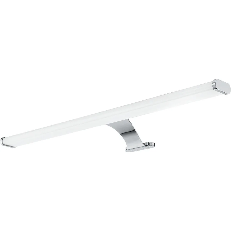 Eglo Wandlampe Vinchio Grau Stahl 5 cm - Farbe: chrom - LED - Lichtfarbe: Warmweiss - LED Energiesparlampen
