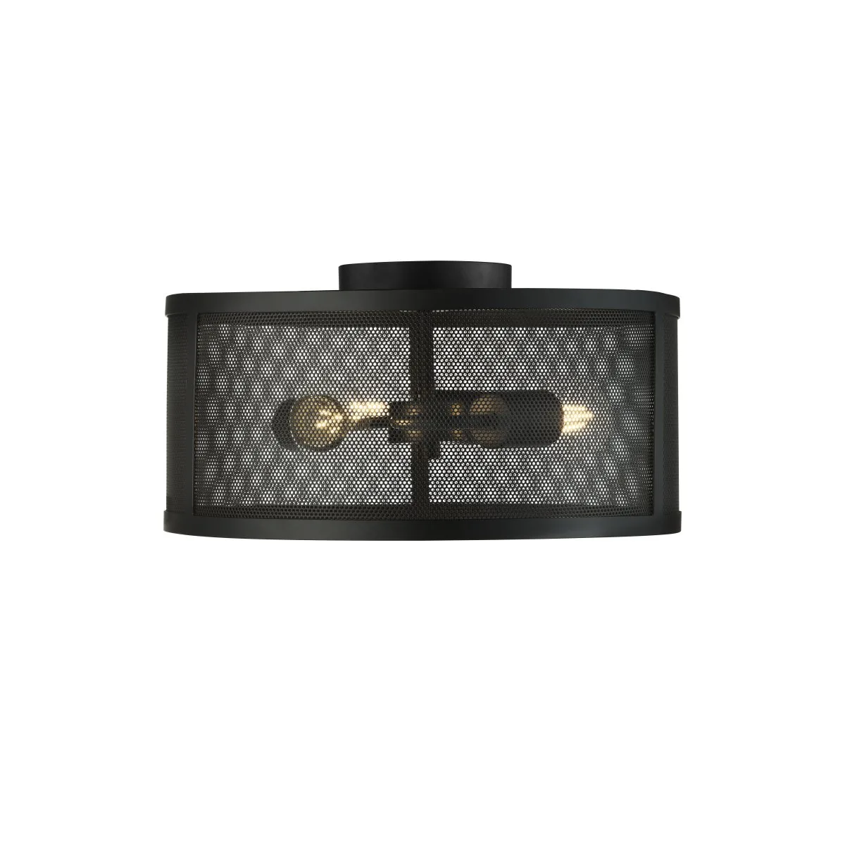 Searchlight - Fishnet Ø45 - Takplafond - Mattsvart