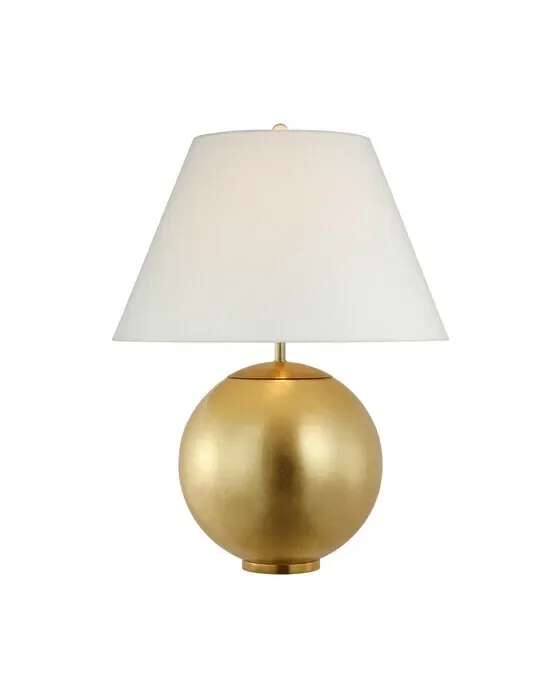 Morton bordlampe guld