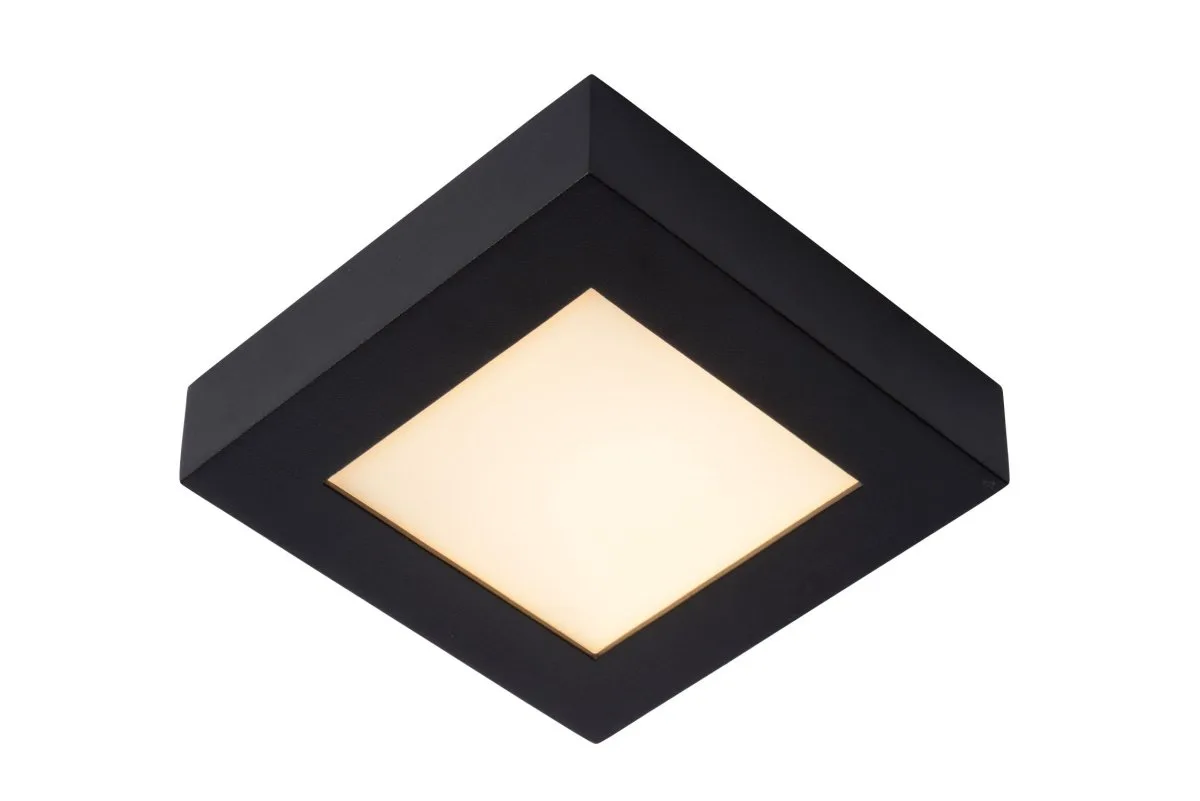Lucide - Brice-Led 16cm - Badrumslampa - Svart
