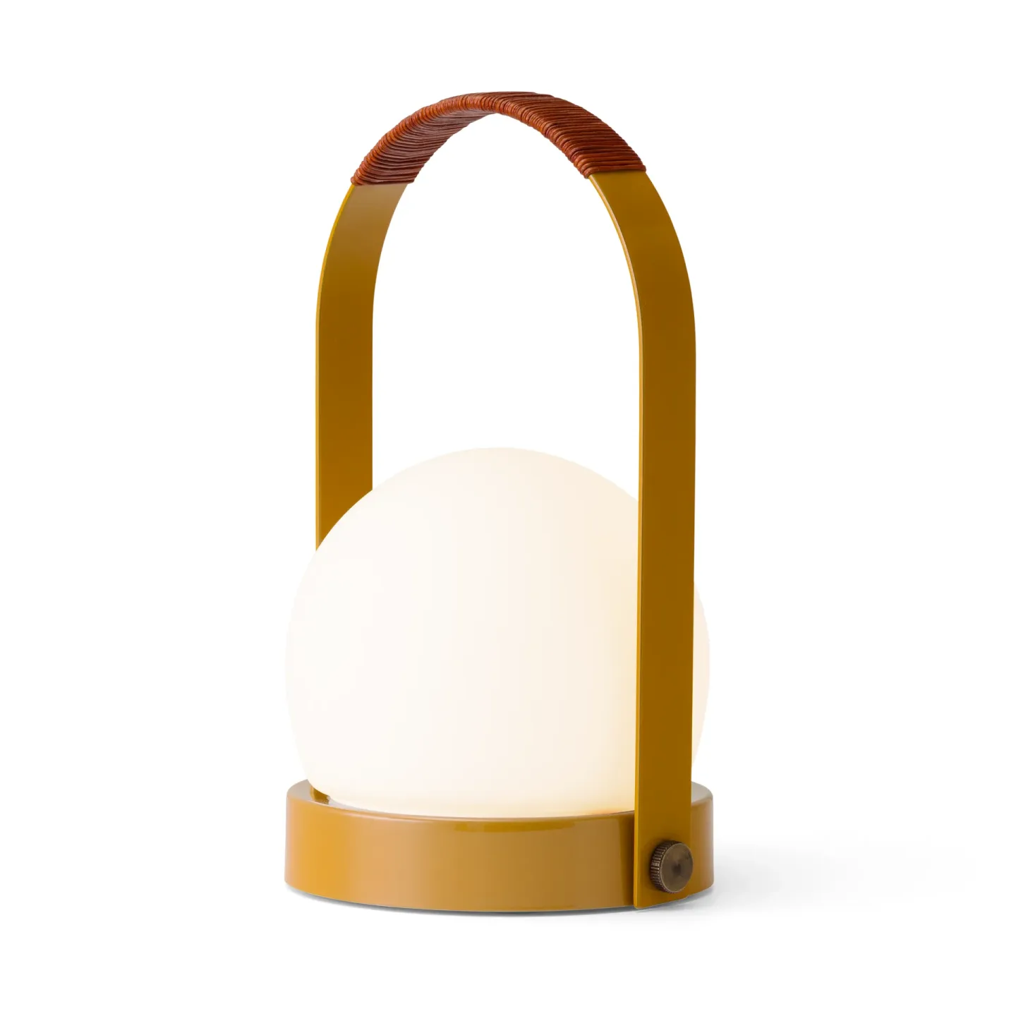 Audo Copenhagen Carrie portabel bordslampa Golden brown