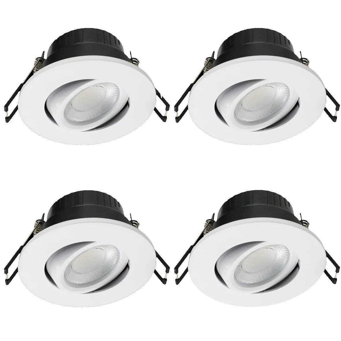 Designlight - Cheapy 4CCT 4-pack - Infälld spotlight - Vit