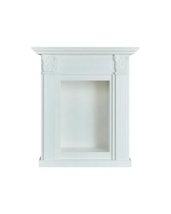 Warren öppen spis classic white