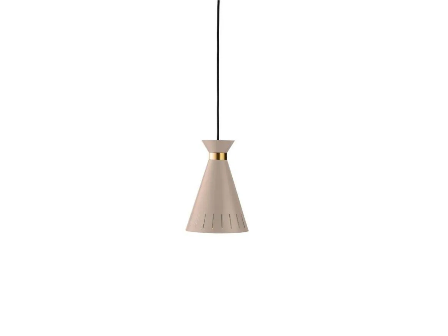 Cone pendellampa, kashmir, Ø 16 cm - Warm Nordic - Kök - Vintage / retro - Metall - Med en ljuskälla