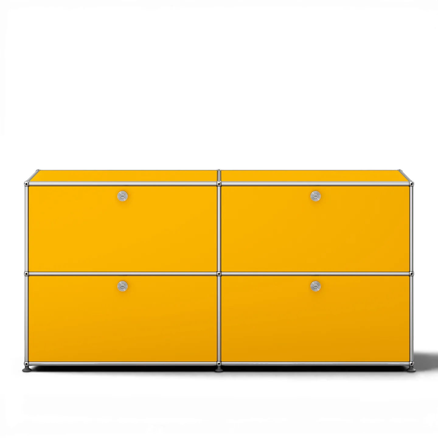 USM - USM Haller 109 Sideboard Golden Yellow - Skänkar och sideboards - Fritz Haller & Paul Schärer - Gul - Metall