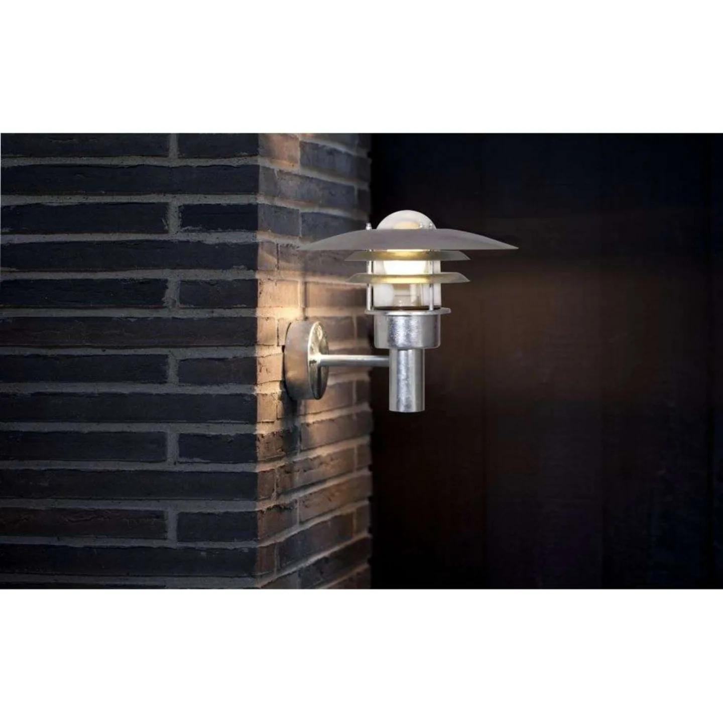 Lønstrup 32 Vegglampe Galvanised - Nordlux - Metall