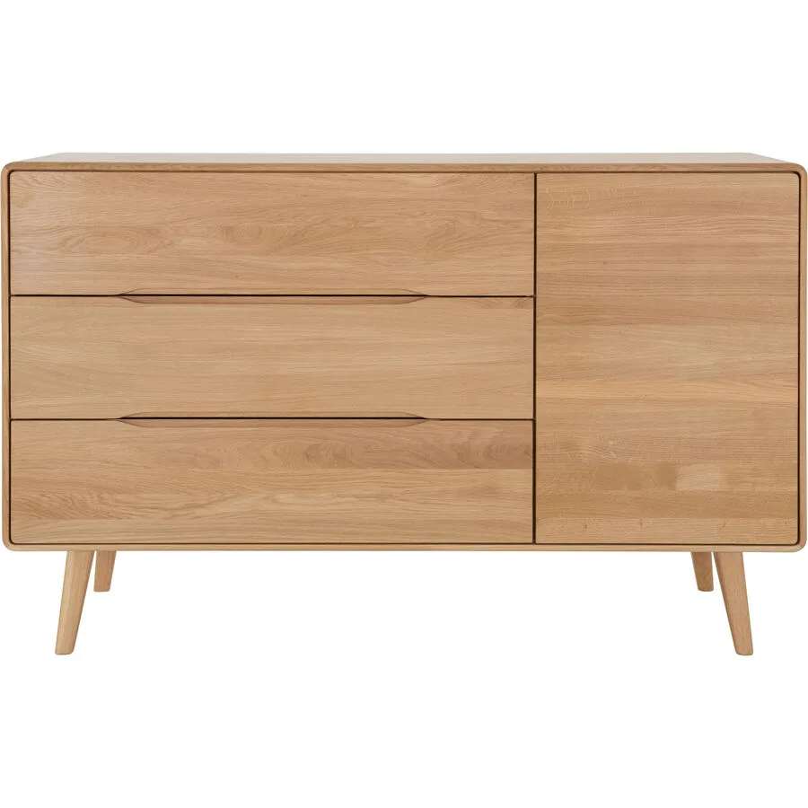 Sideboard Lund Natur Eiche B 135 H 87 cm