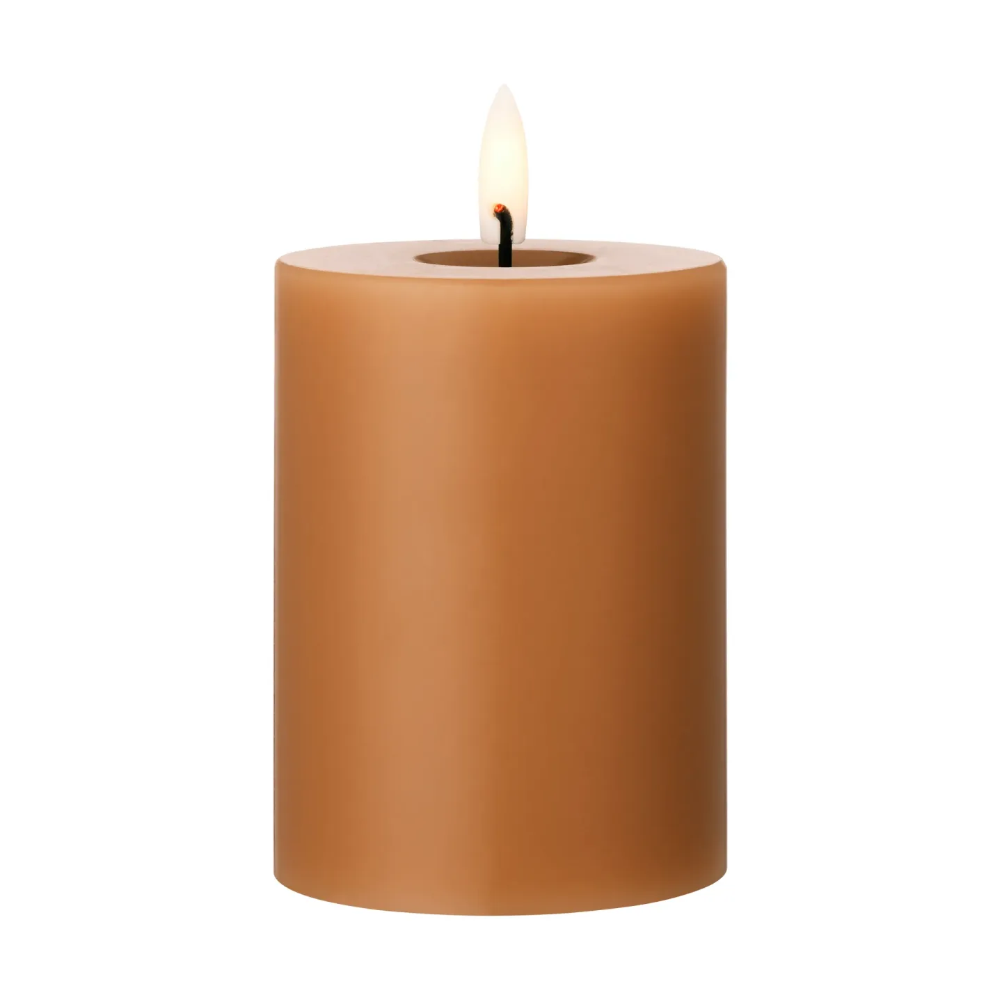 ester & erik ester & erik Blockkerze LED 23 Raw Toffee, 10cm