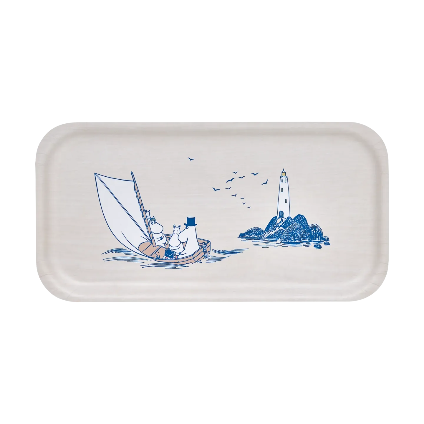 Muurla Mumin Tablett 22x43 cm Sailors
