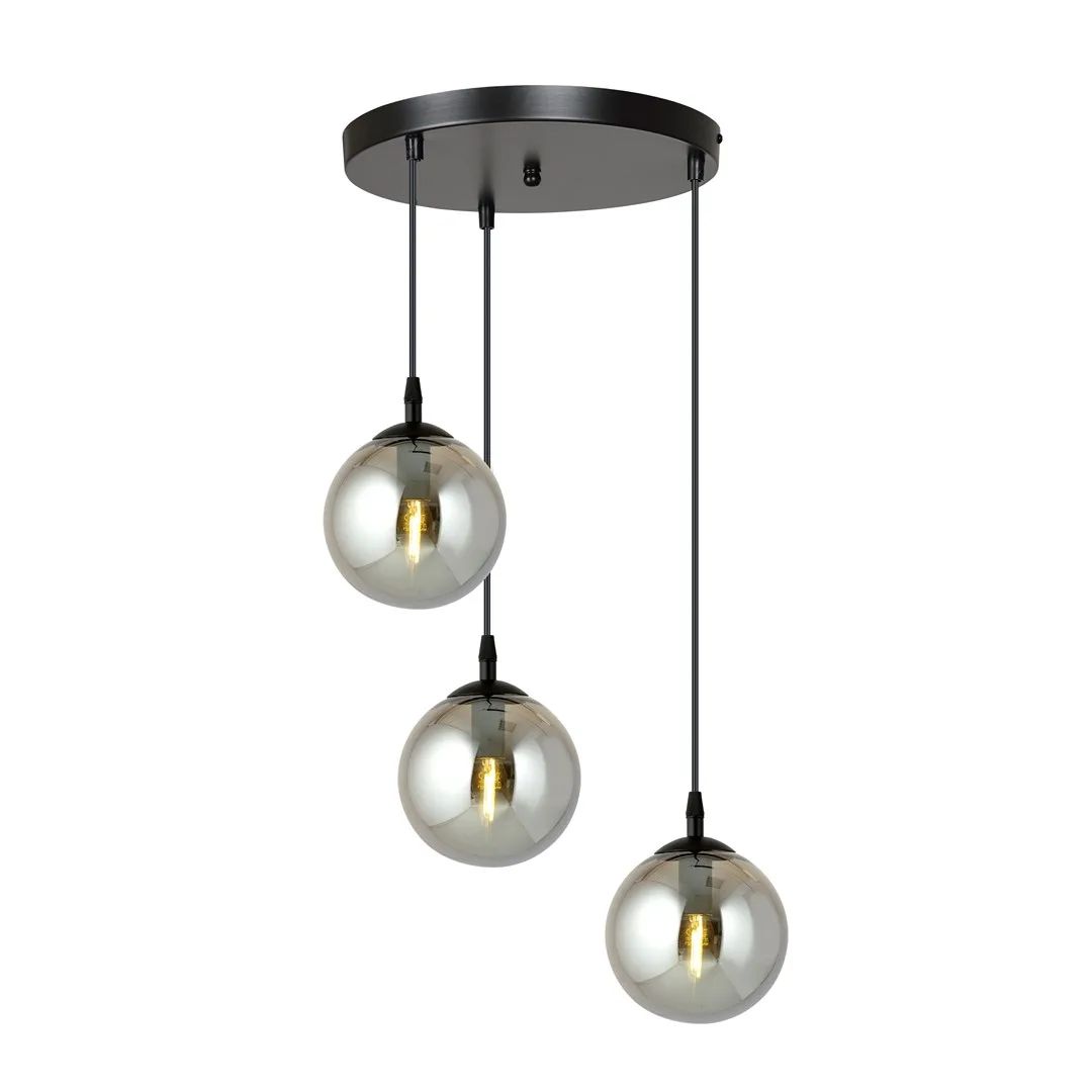 Emibig Lighting - Cosmo Premium Ø40 - Taklampa - Rökfärgad