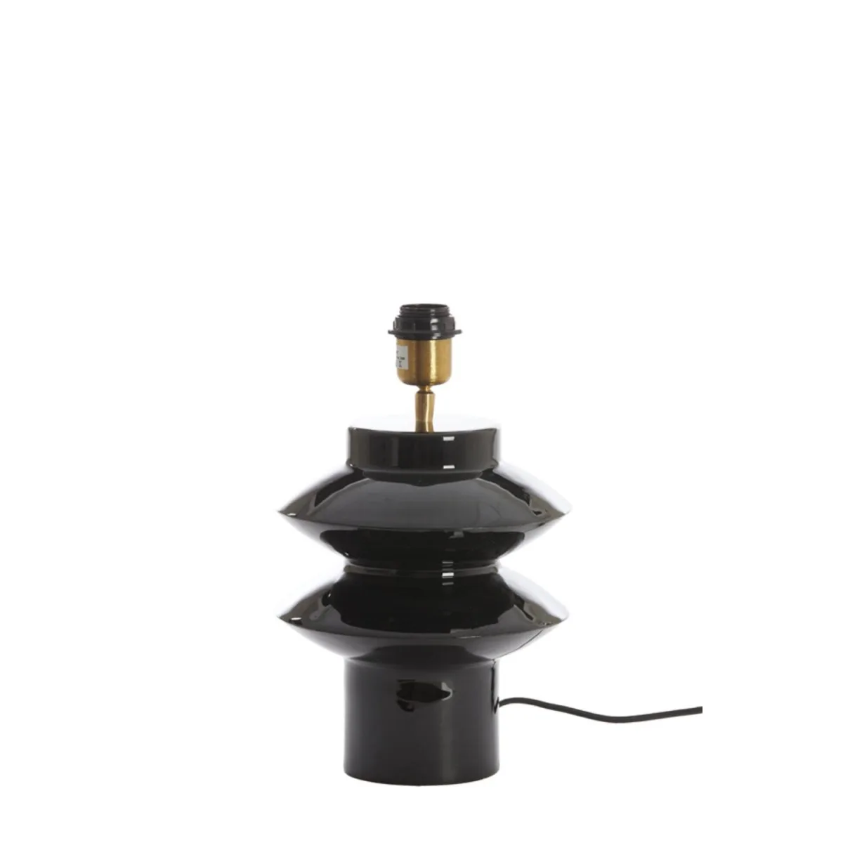 Light & Living - Petch 26cm - Lampfot - Svart