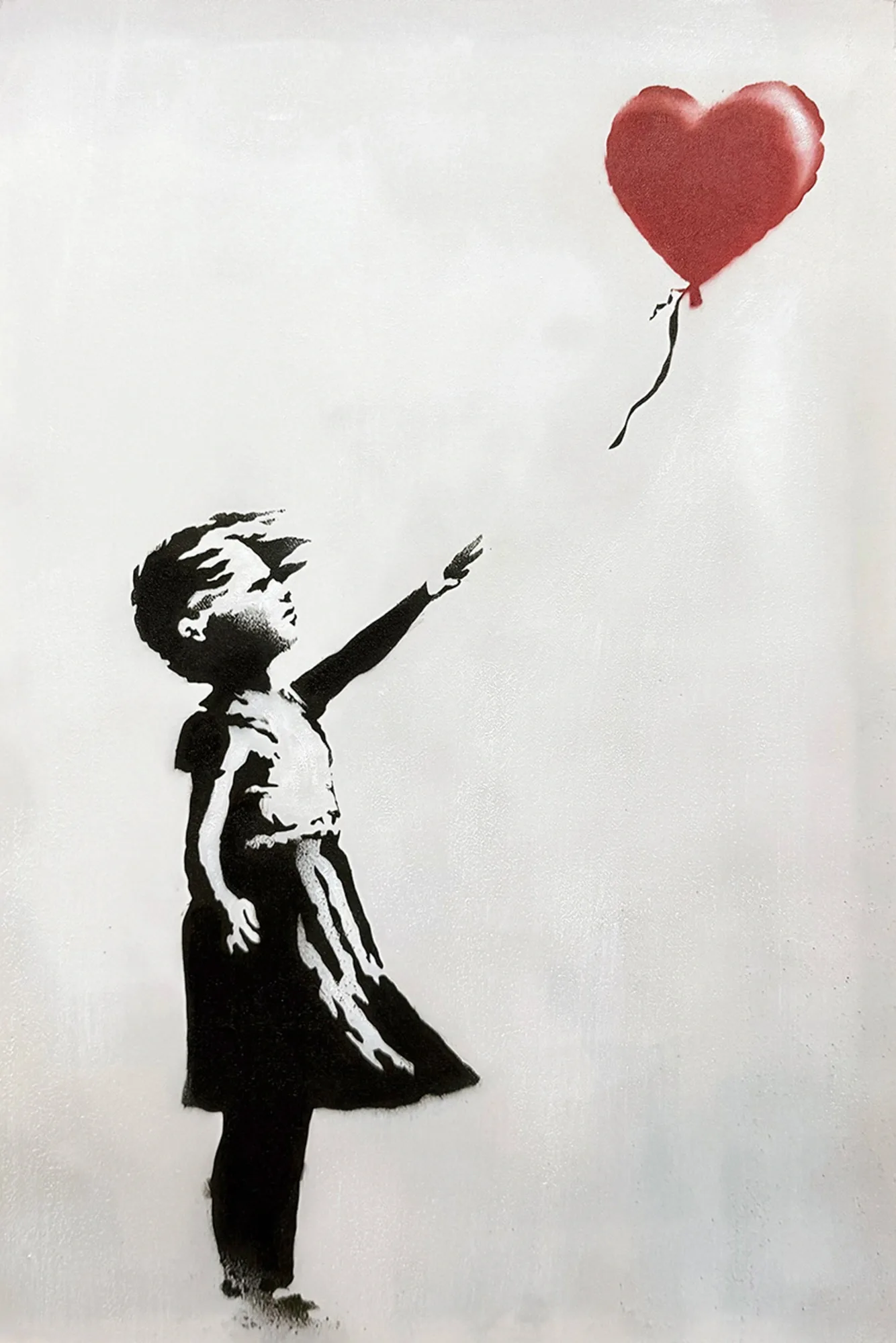 image LAND Gemälde Love Balloon Girl | Schubiger Möbel