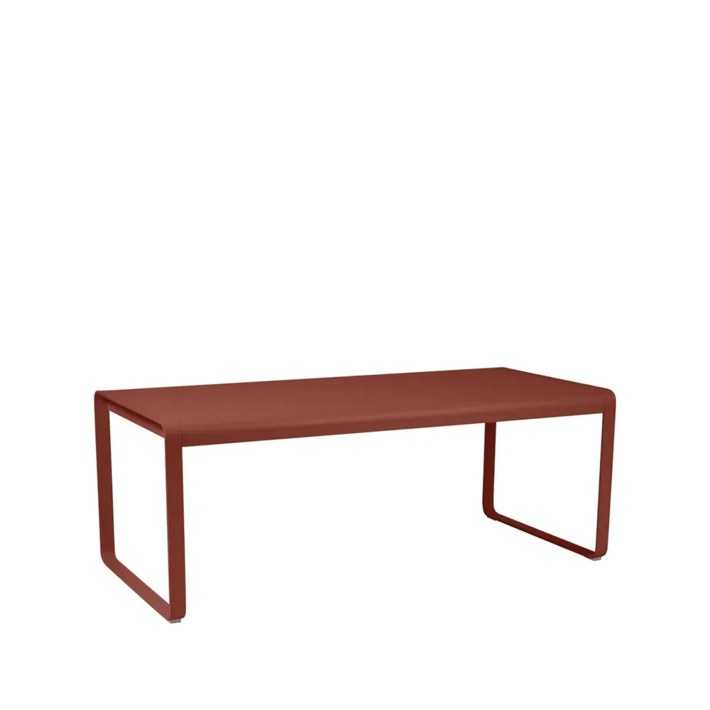 Fermob Bellevie matbord Red ochre (röd)