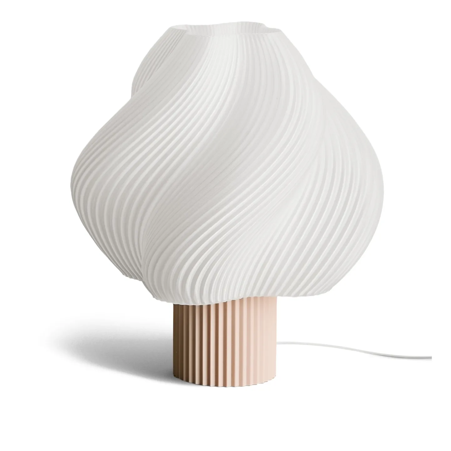 Crème Atelier - Soft Serve Mega golvlampa Wild Strawberry - Skärmlampor - Röd - Plast