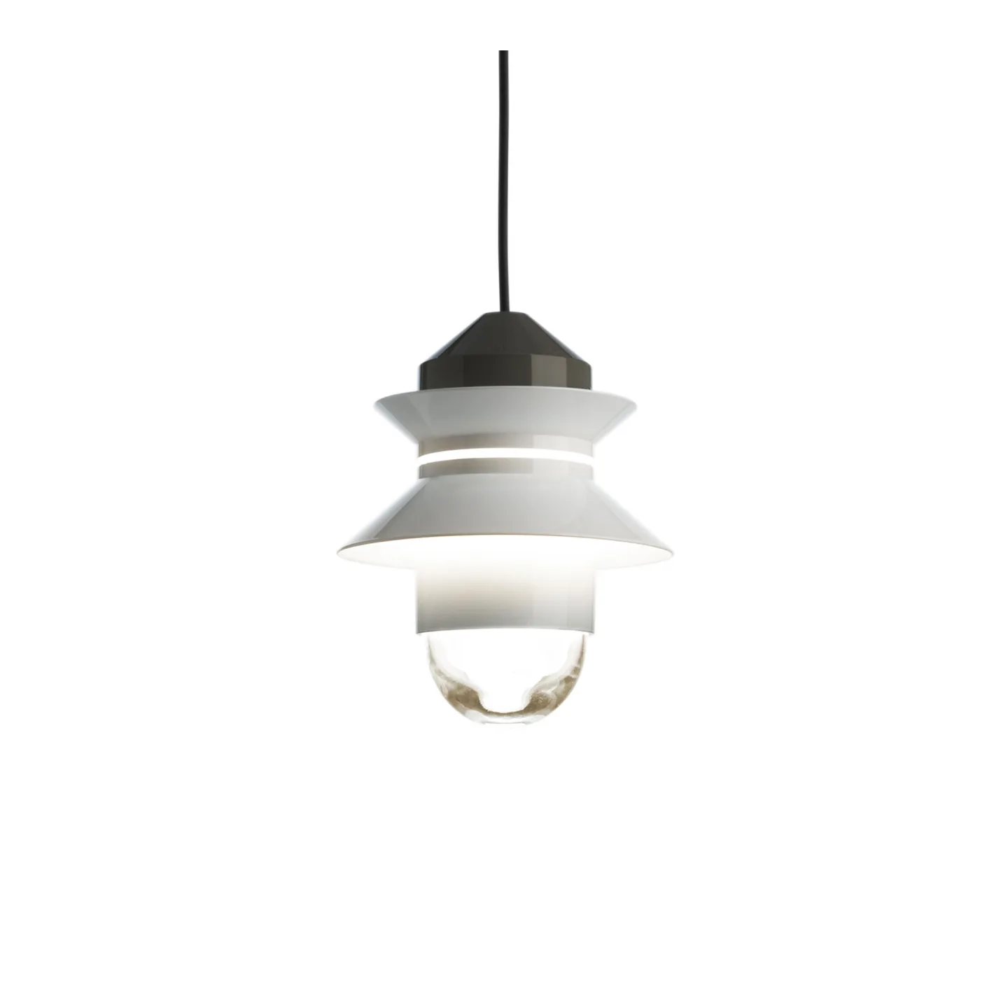 Marset - Santorini Outdoor - White - Taklampor utomhus - Sputnik Estudio - Vit - Glas/Syntetiskt