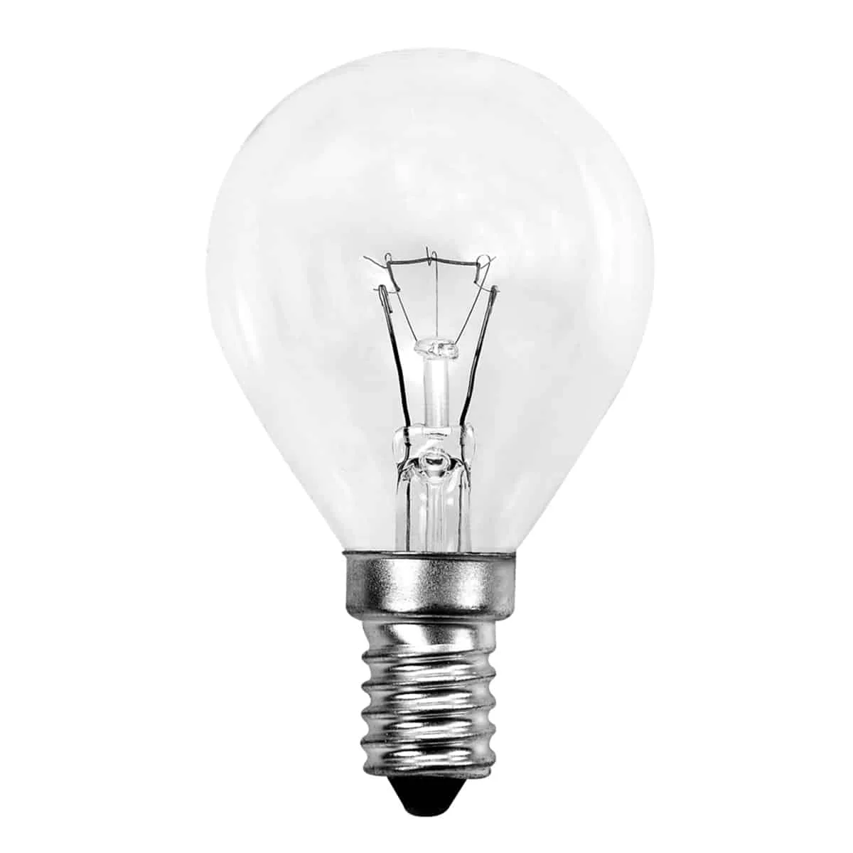 Klotlampa 40W Klar 240V E14