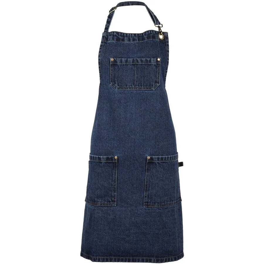 ZICZAC Küchenschürze Denim blau Jeans