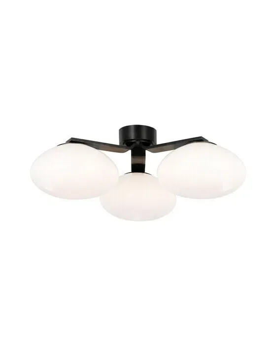 Marisol XL Triple Flush Mount Gun Metal