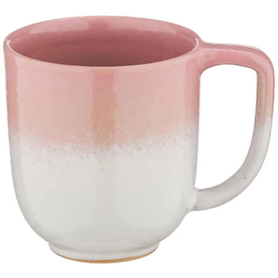 Tasse Mayla Rosa/Weiss Keramik