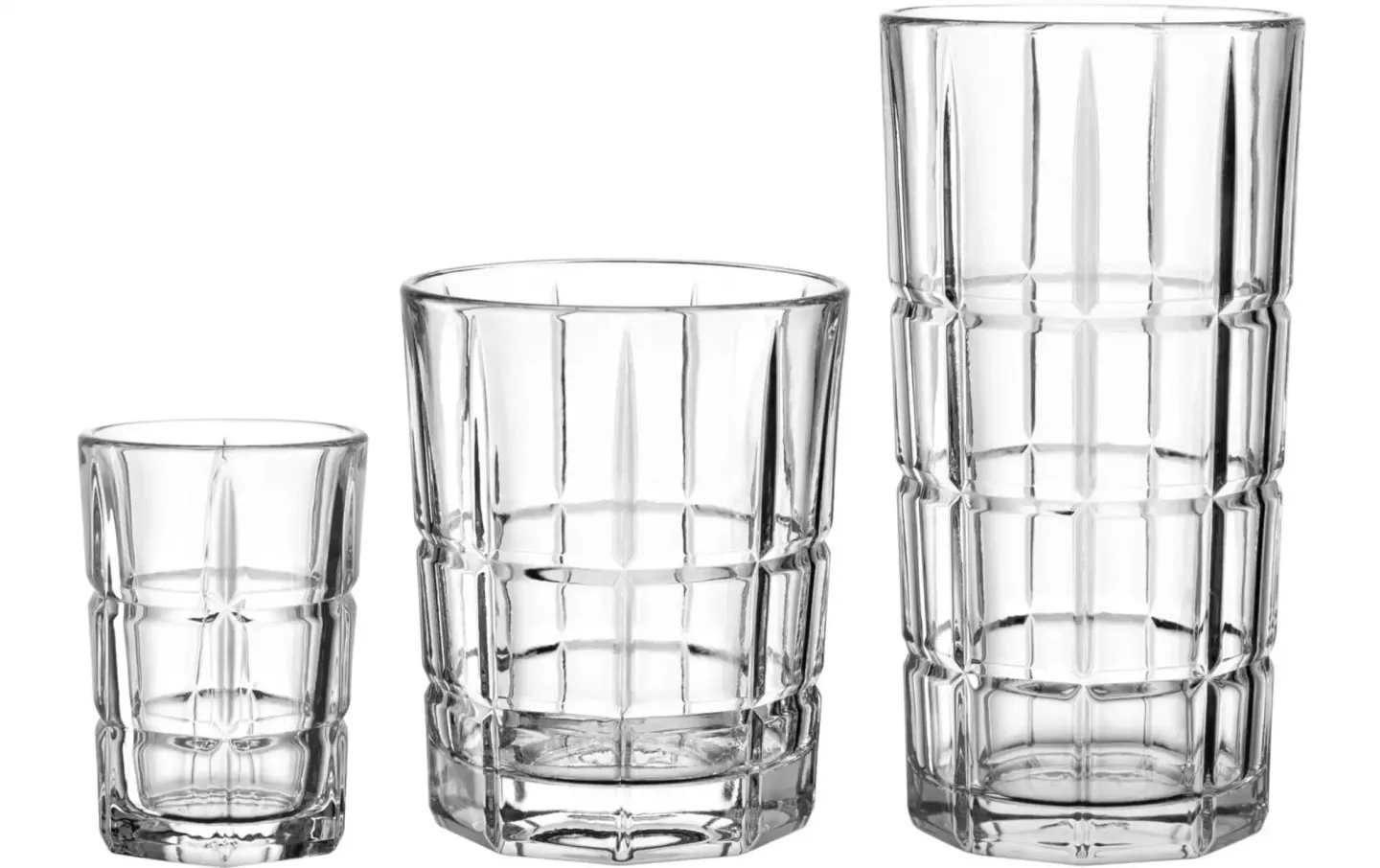 Alltron Bar-Set Spiritii Nova, 12-teilig Transparent | Schubiger Möbel