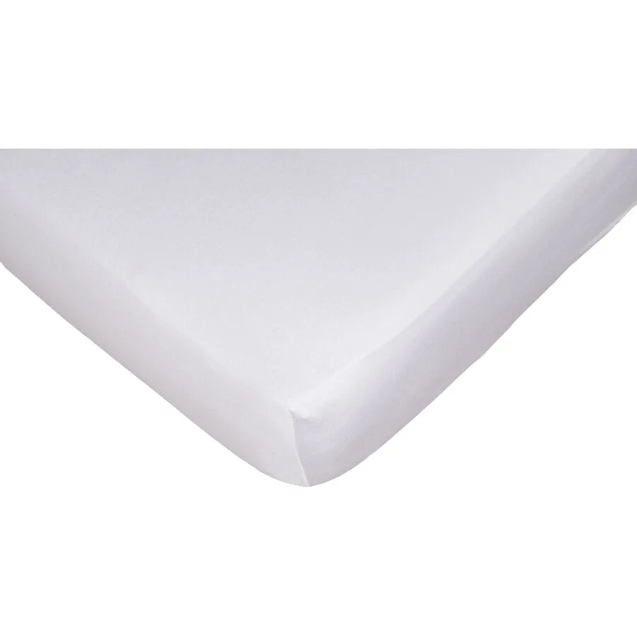 Nobilium Fixleintuch Nela weiss 090 x 200cm - Material: 95% Baumwolle 5% Elasthan