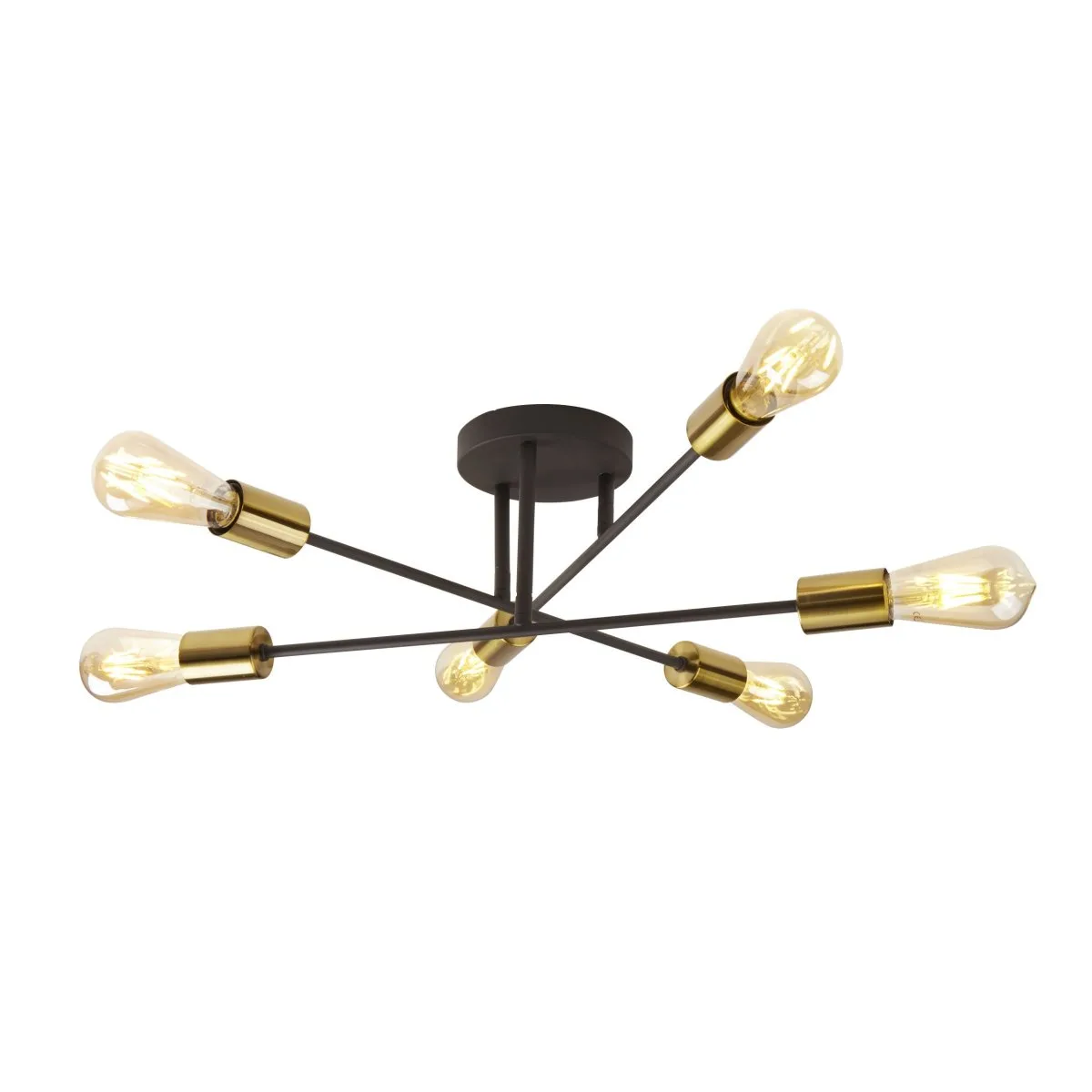 Searchlight - Armstrong Ø64 - Takplafond - Mattsvart