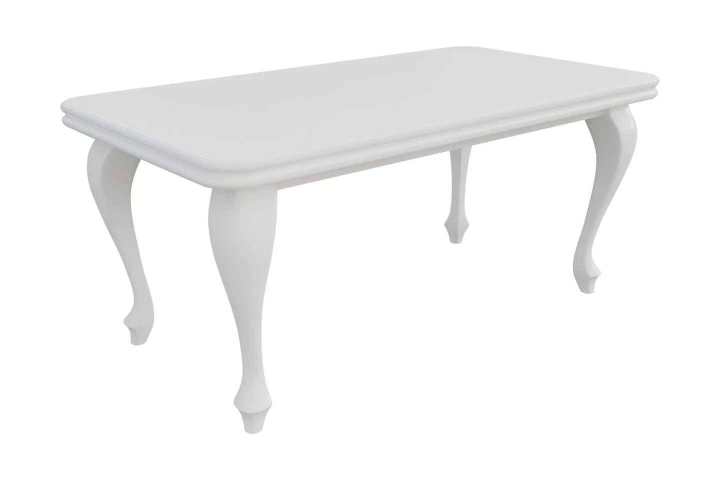Tabell Förlängningsbart matbord 170 cm - Vit