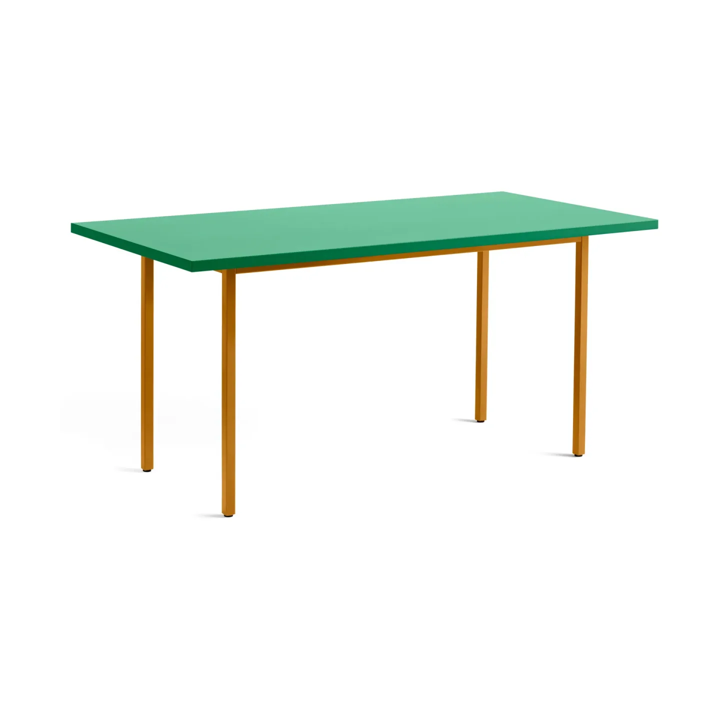 HAY Two-Colour matbord 82x160 cm Ochre-green mint