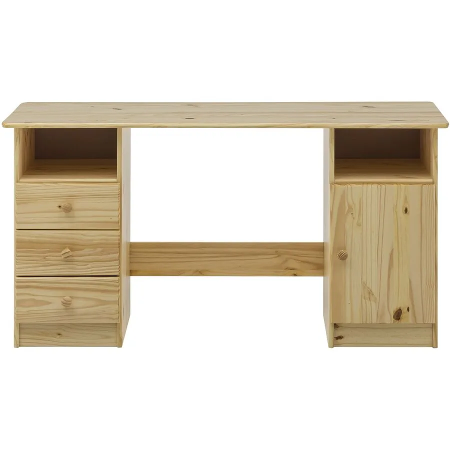 Schreibtisch Julio natur Kiefer B 144 T 54 cm