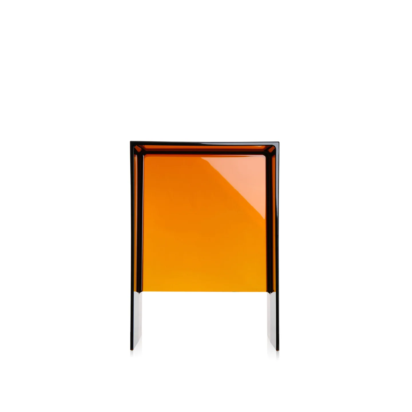 Kartell - Max-Beam 9900, Amber - Sidobord - Ludovica & Roberto Palomba - Brun - Plast